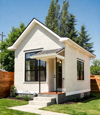 Backyard ADU construction project in Dallas